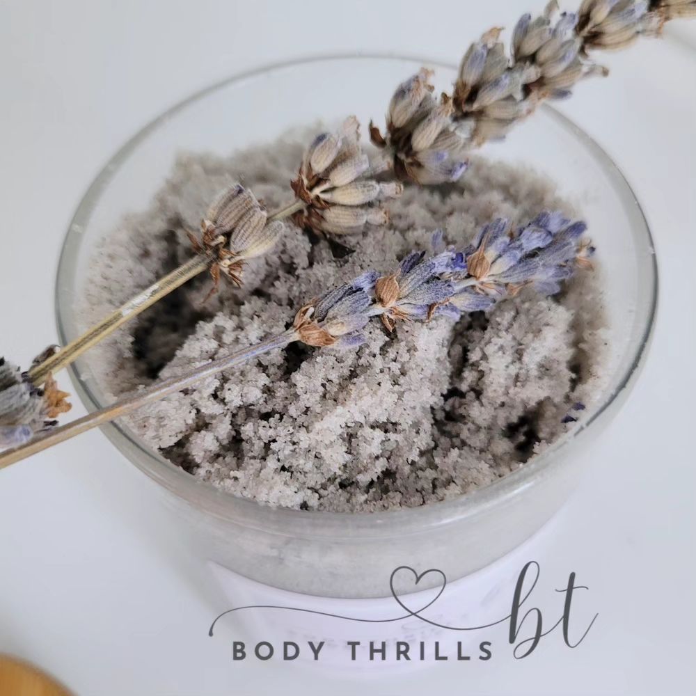 Lavender Geranium Neroli Body Scrub