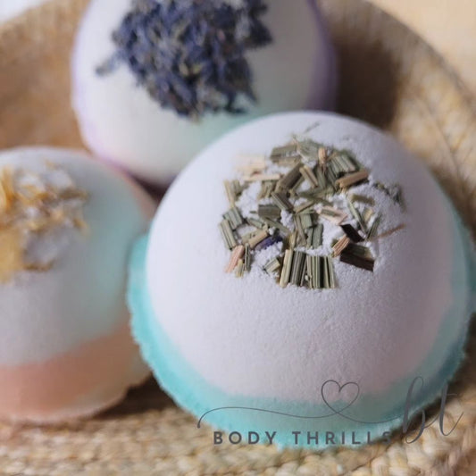 Lemongrass and Ginger Bath Bomb