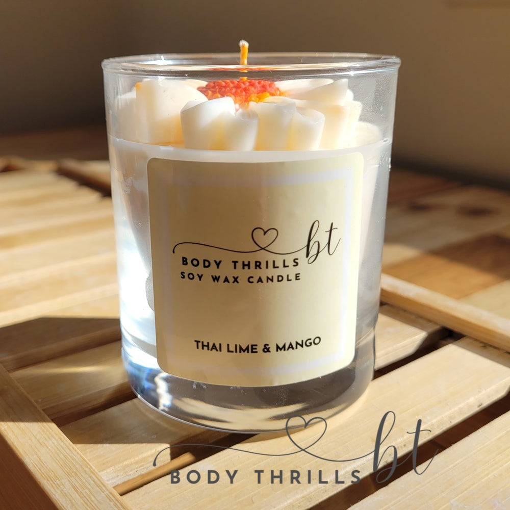 Thai Lime and Mango Soy Wax Candle